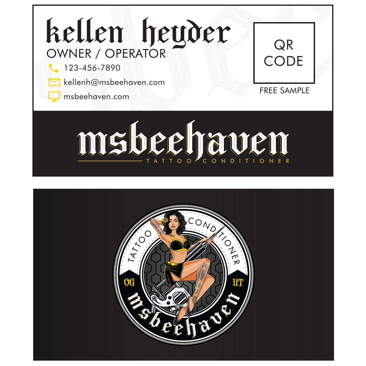 BusinessCards-msbeehaven-Branding